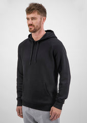Basis Mens Hoodie - X1003M in Black - model