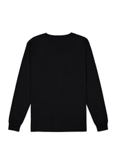 Basis Mens Long Sleeve Tee - X1002M in Black