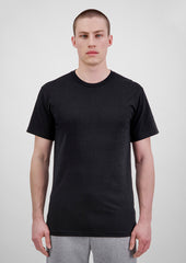 Basis Mens Short Sleeve Tee - X1001M in Black - model