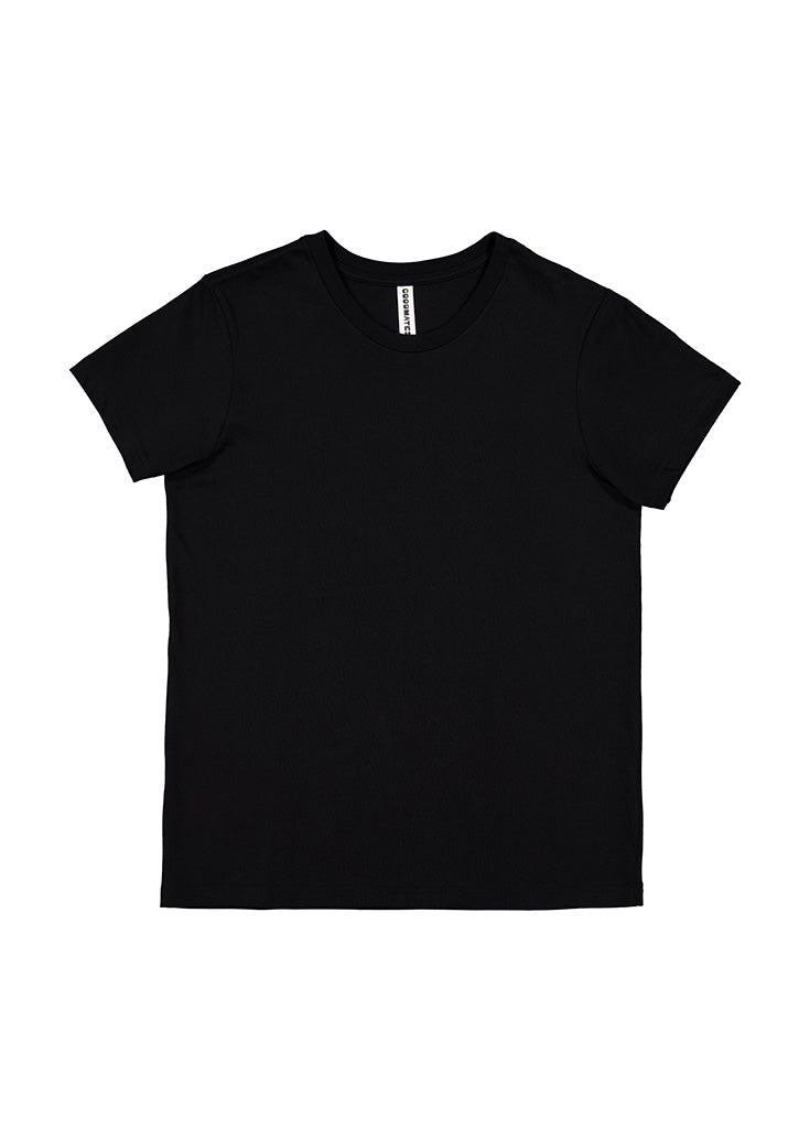 Basis Womens Short Sleeve Tee - X1001W in Black