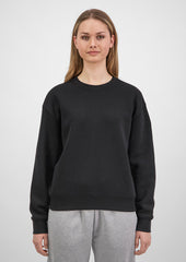 Everyday Womens Crew Sweatshirt - X2007W in Black - model