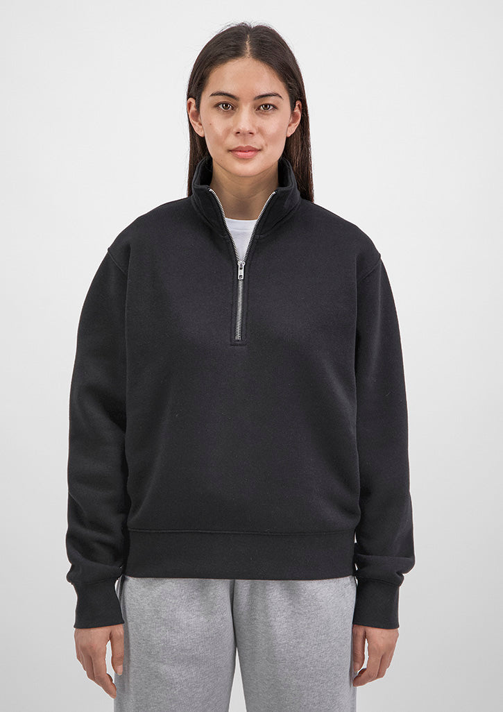 Everyday Womens 1/4 Zip - X2006W in Black - model