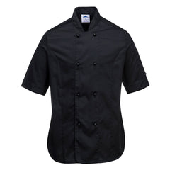 Rachel Ladies Chefs Jacket S/S - C737 - Portwest-0