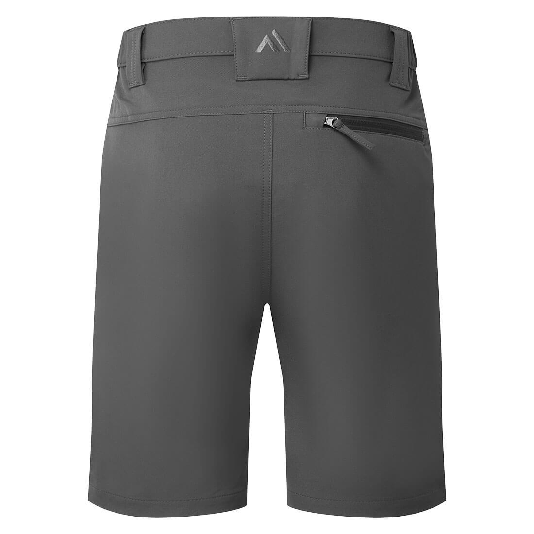 Portwest CD882 WX2 Eco Stretch Shorts in Metal Grey - back view