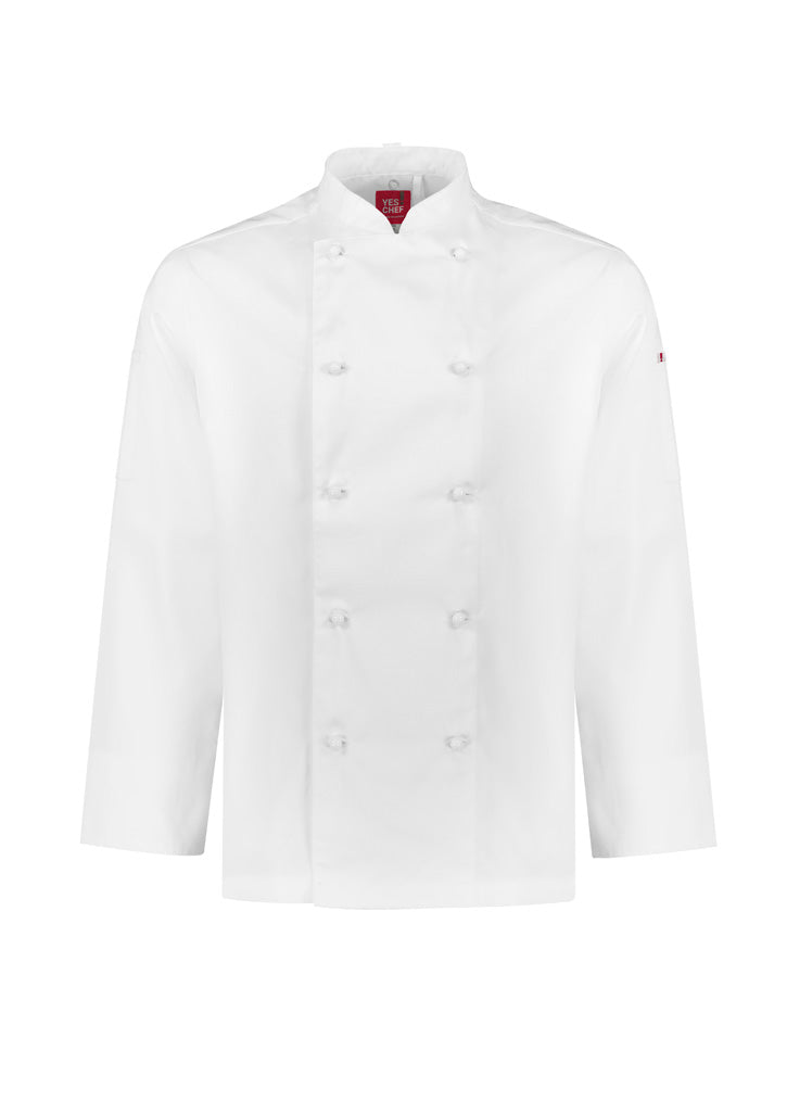 Mens Al Dente Long Sleeve Chef Jacket - CH230ML - biz-collection-1