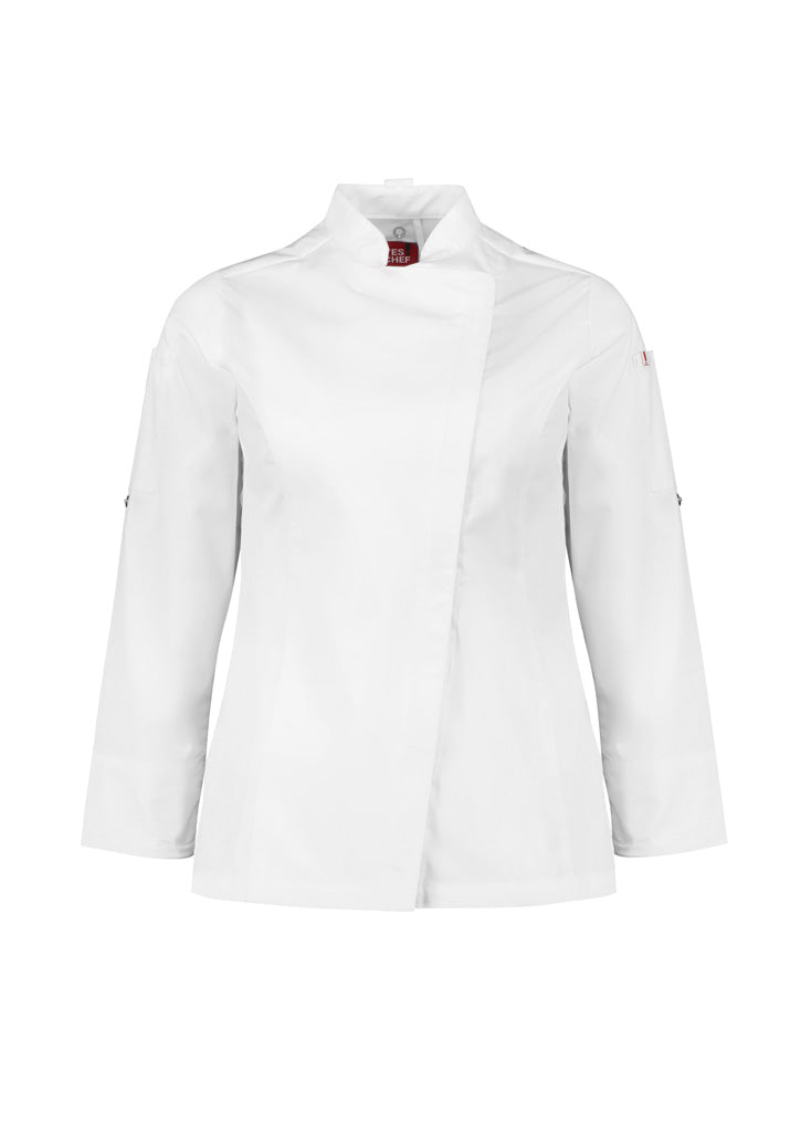 Womens Alfresco Long Sleeve Chef Jacket - CH330LL - biz-collection-0