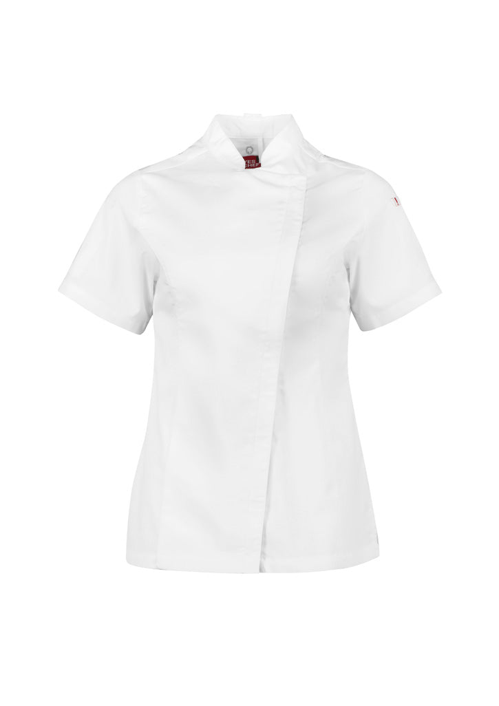 Womens Alfresco Short Sleeve Chef Jacket - CH330LS - biz-collection-0