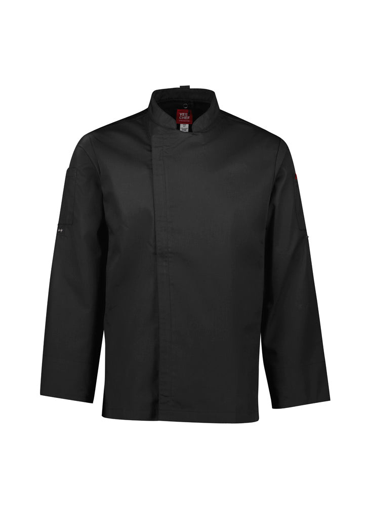 Mens Alfresco Long Sleeve Chef Jacket - CH330ML - biz-collection-1