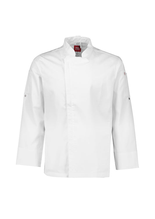 Mens Alfresco Long Sleeve Chef Jacket - CH330ML - biz-collection-0