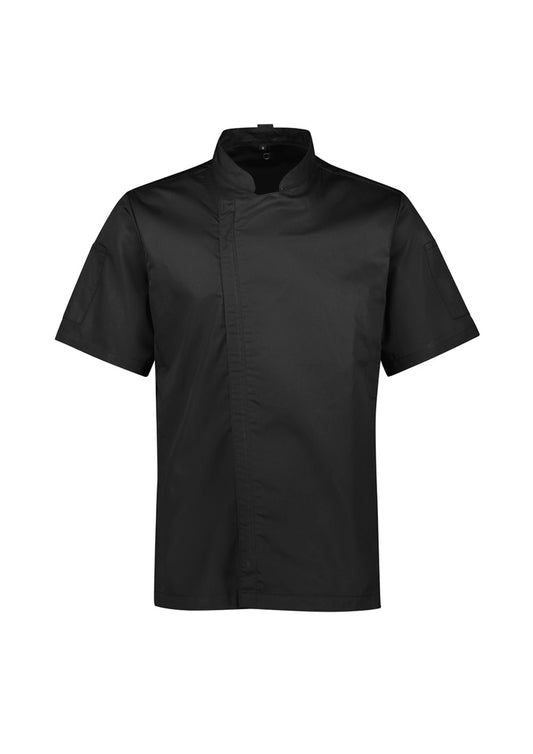 Mens Alfresco Short Sleeve Chef Jacket - CH330MS - biz-collection-1