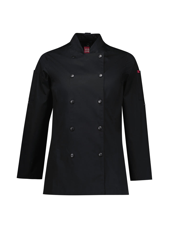 Womens Gusto Long Sleeve Chef Jacket - CH430LL - biz-collection-0