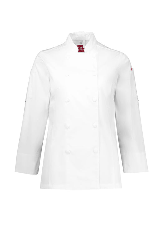 Womens Gusto Long Sleeve Chef Jacket - CH430LL - biz-collection-1