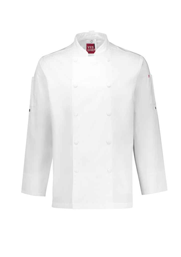 Mens Gusto Long Sleeve Chef Jacket - CH430ML - biz-collection-1