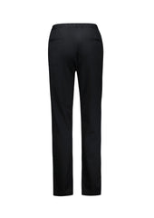 Biz Collection CH432L Saffron Womens Chef Flex Pant in Black - back view