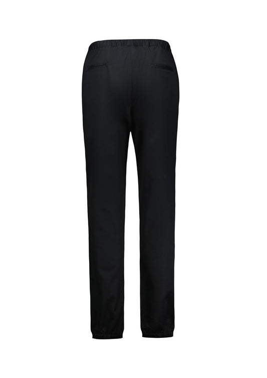 Biz Collection CH433L Cajun Womens Chef Jogger Pant in Black - back view