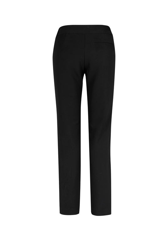 Biz Collection CL041LL Jane Womens Stretch Pant in Black - back view