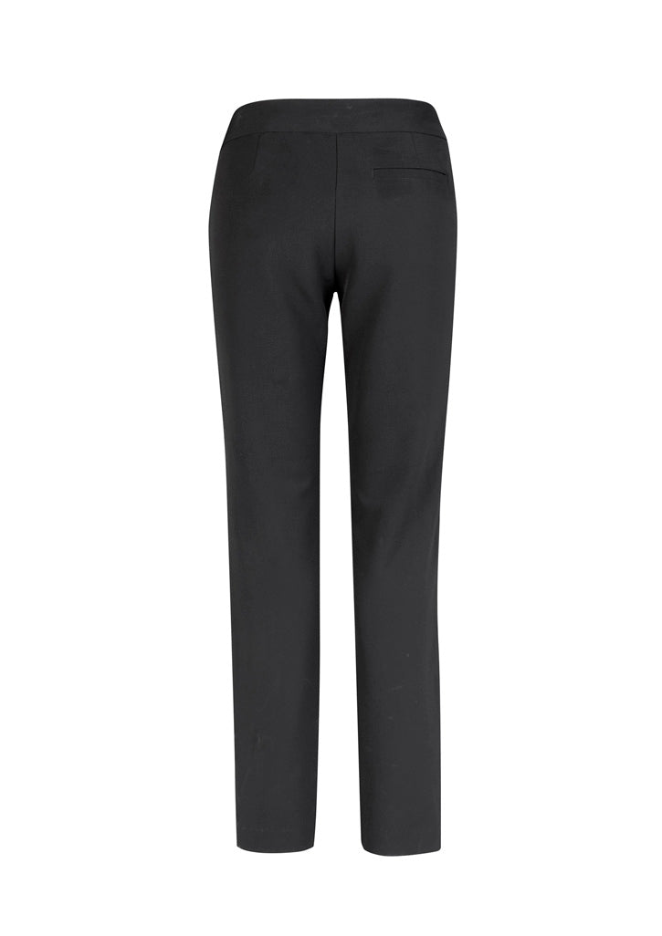 Biz Collection CL041LL Jane Womens Stretch Pant in Charcoal - back view