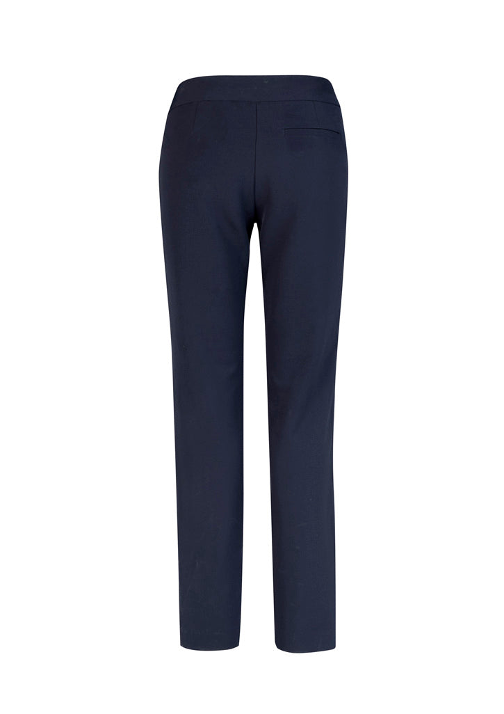 Biz Collection CL041LL Jane Womens Stretch Pant in Navy - back view