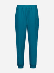 Inaura CL541LL Pulse Womens Jogger Scrub Pant in Caribbean Blue