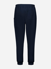 Inaura CL541LL Pulse Womens Jogger Scrub Pant in Midnight Navy - back view
