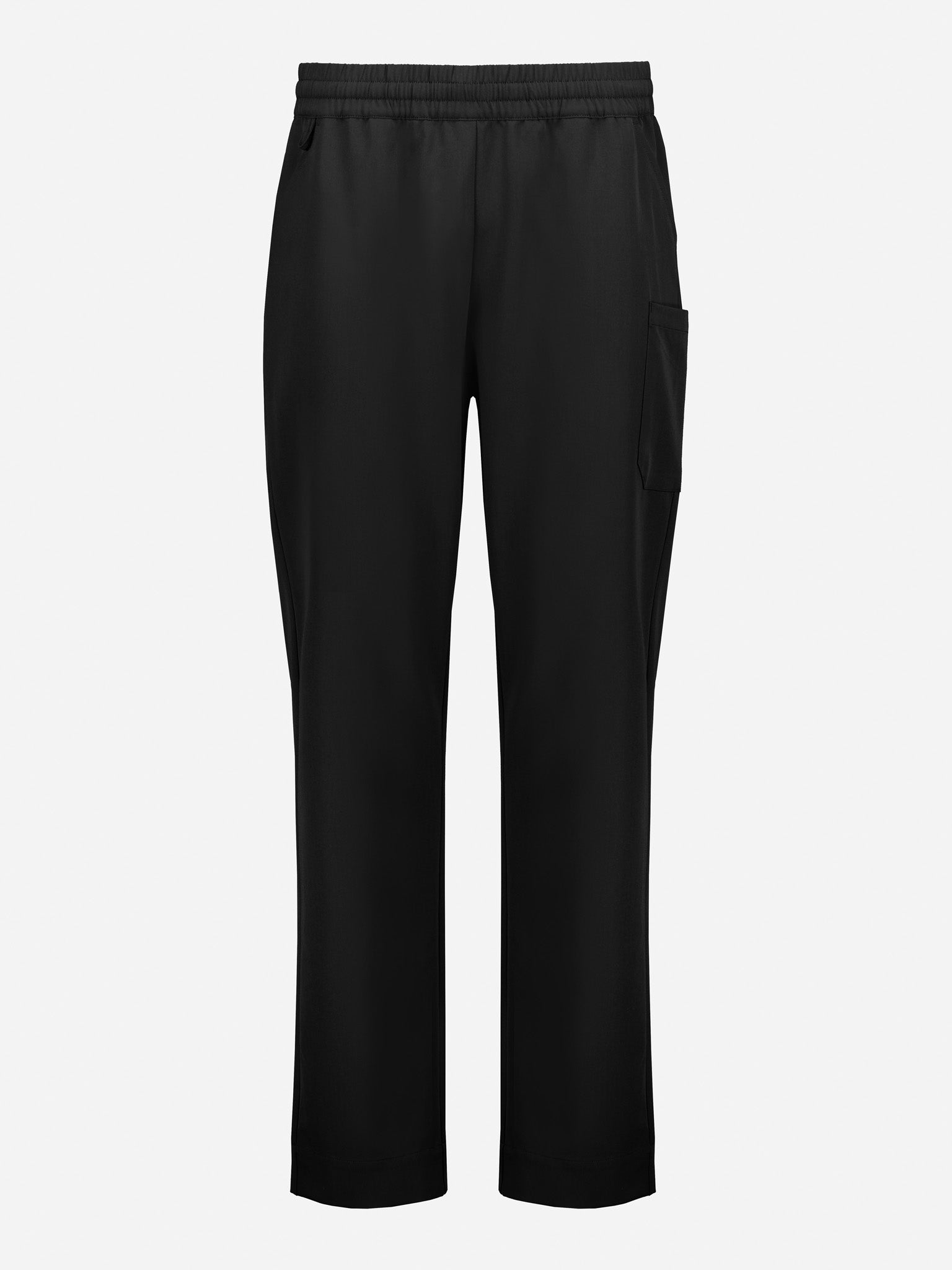 Inaura CL542UL Pulse Unisex Straight Leg Scrub Pant in Black