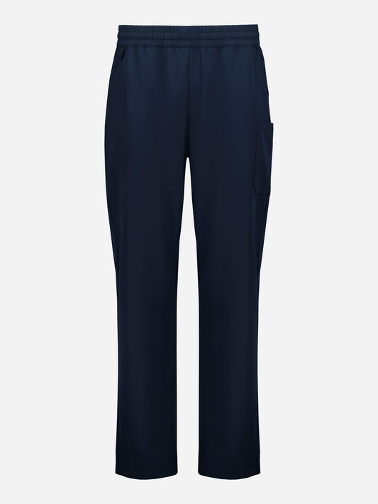 Inaura CL542UL Pulse Unisex Straight Leg Scrub Pant in Midnight Navy