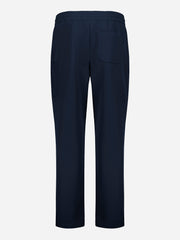 Inaura CL542UL Pulse Unisex Straight Leg Scrub Pant in Midnight Navy - back view