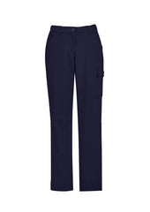 Biz Collection CL954LL Comfort Waist Womens Cargo Pant in Navy
