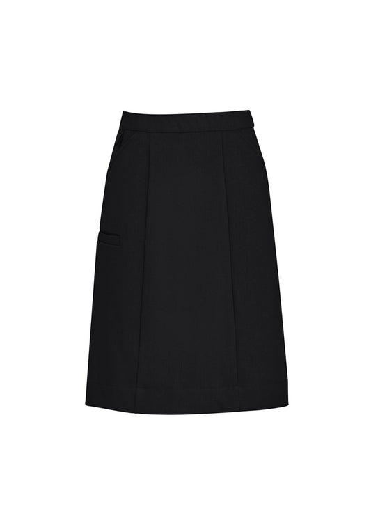 Biz Collection CL956LS Comfort Waist Womens Cargo Skirt in Black