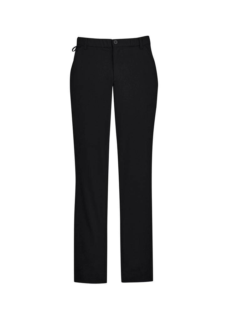 Biz Collection CL958ML Comfort Waist Mens Flat Front Pant in Black