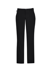Biz Collection CL958ML Comfort Waist Mens Flat Front Pant in Black