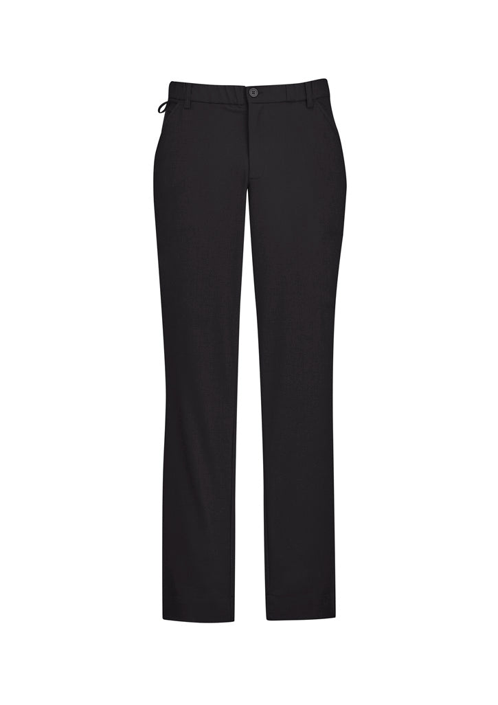 Biz Collection CL958ML Comfort Waist Mens Flat Front Pant in Charcoal