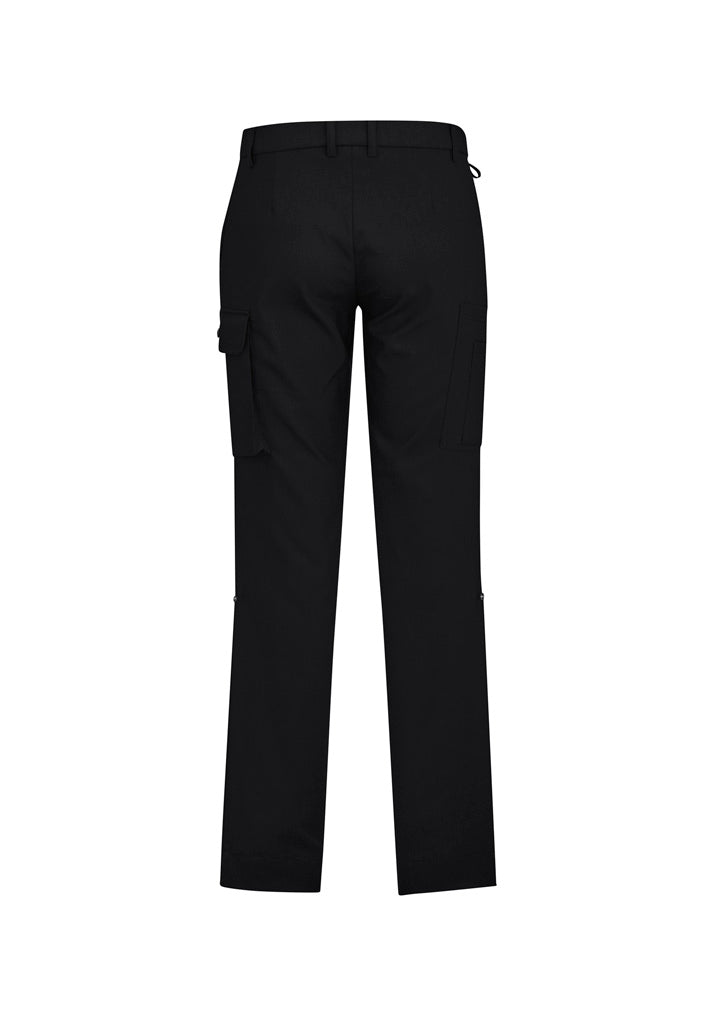Biz Collection CL959ML Comfort Waist Mens Cargo Pant in Black - back view