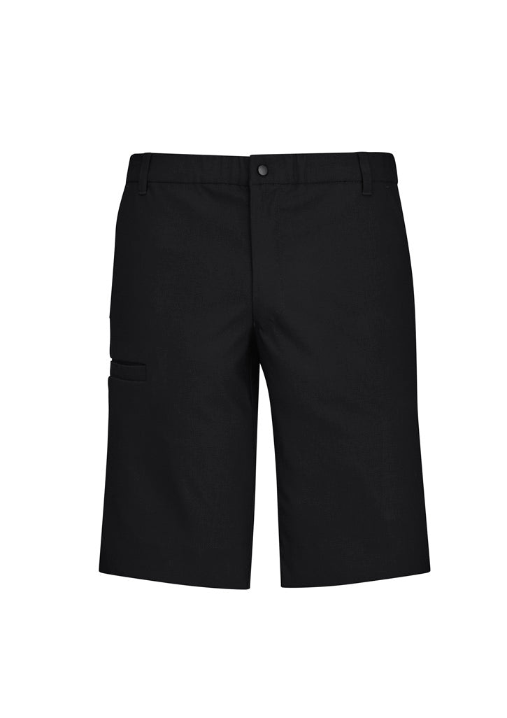 Biz Collection CL960MS Comfort Waist Mens Cargo Short in Black