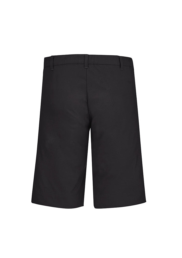 Biz Collection CL960MS Comfort Waist Mens Cargo Short in Charcoal - back view