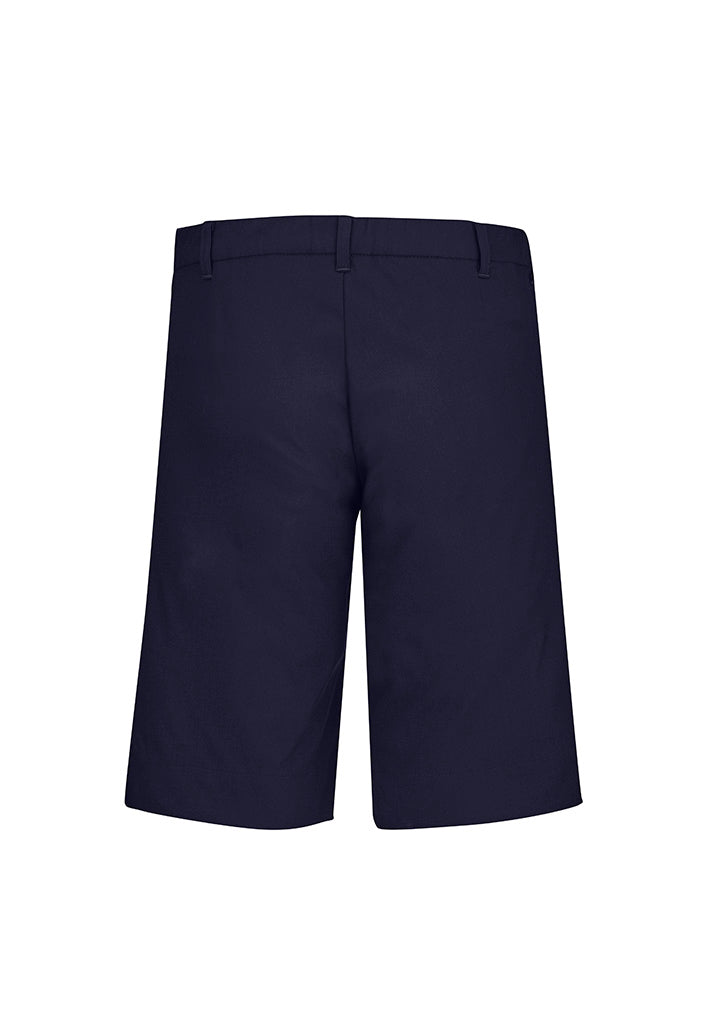 Biz Collection CL960MS Comfort Waist Mens Cargo Short in Navy - back view
