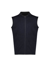 Mens Nova Zip Front Vest - CO343MV - biz-care-1