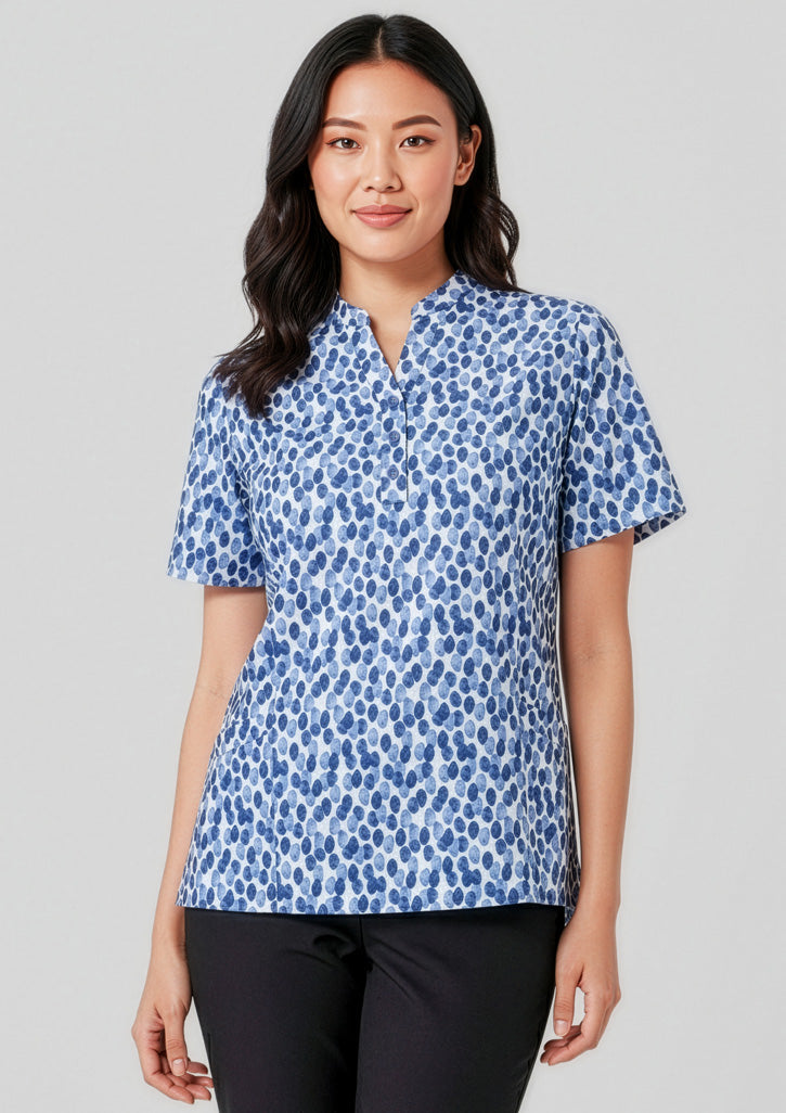 Florence Womens Stardust Print Tunic - CS450LS - biz-collection-0