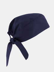 Inaura CSC249U Reversible Unisex Scrub Cap in Midnight Navy - back view