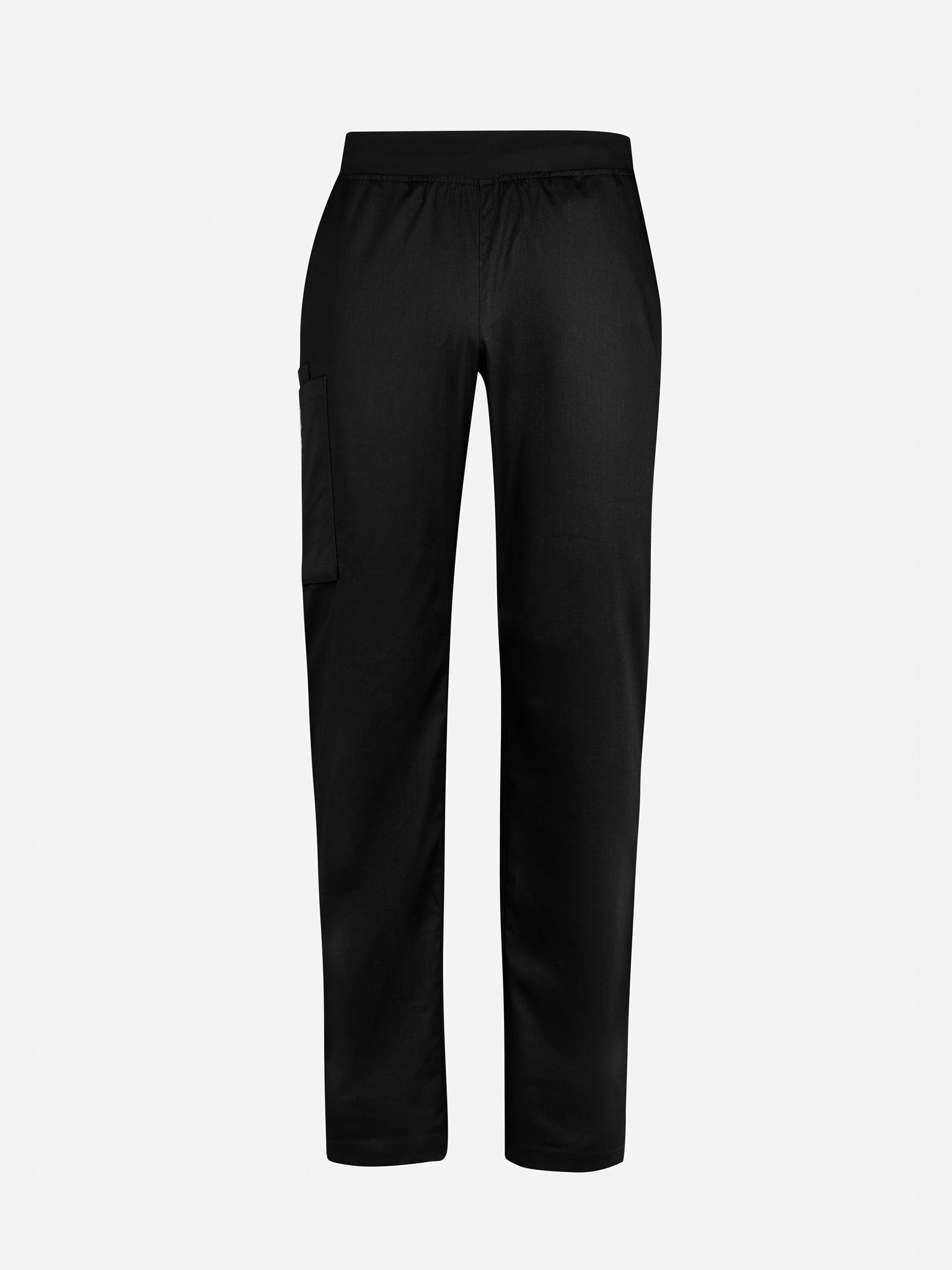 Inaura CSP047ML Riley Mens Straight Leg Scrub Pant in Black