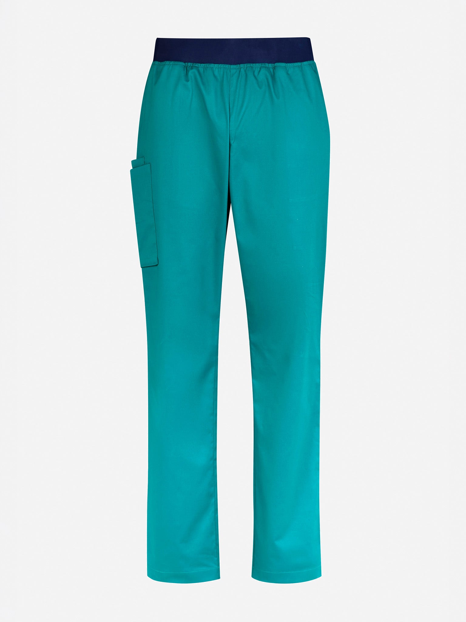 Inaura CSP047ML Riley Mens Straight Leg Scrub Pant in Teal