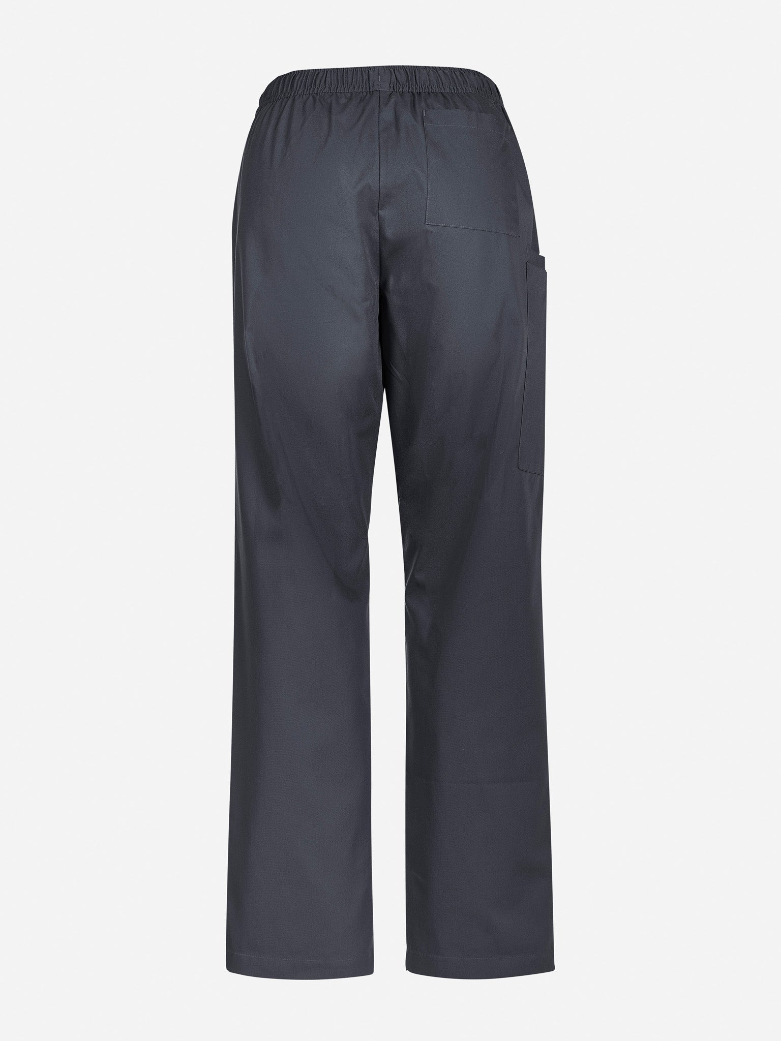 Inaura CSP143LL Tokyo Womens Scrub Pant in Charcoal - back view