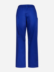 Inaura CSP143LL Tokyo Womens Scrub Pant in Royal - back view