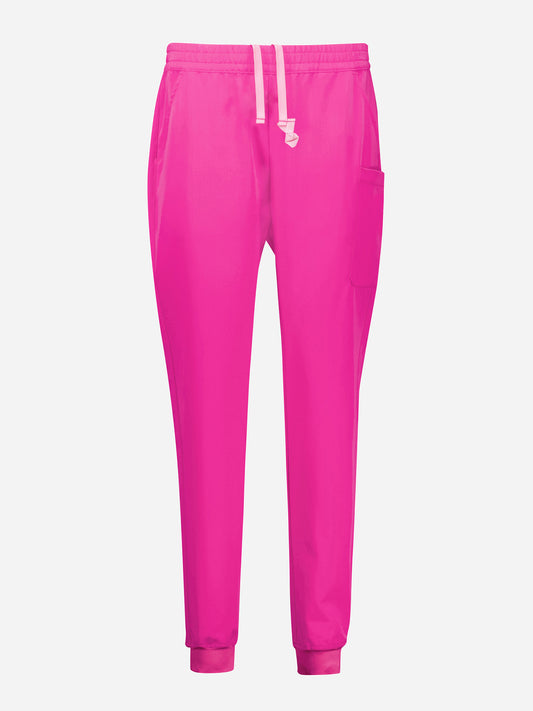 Inaura CSP241LL Pink Womens Jogger Scrub Pant in Pink