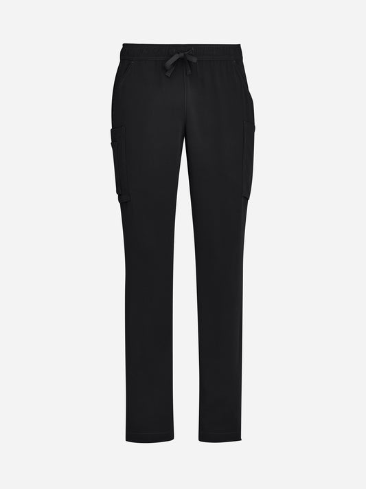 Inaura CSP946ML Avery Mens Straight Leg Scrub Pant in Black