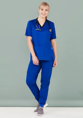 Womens Riley Stretch Scrub Top - CST043LS - biz-care-2