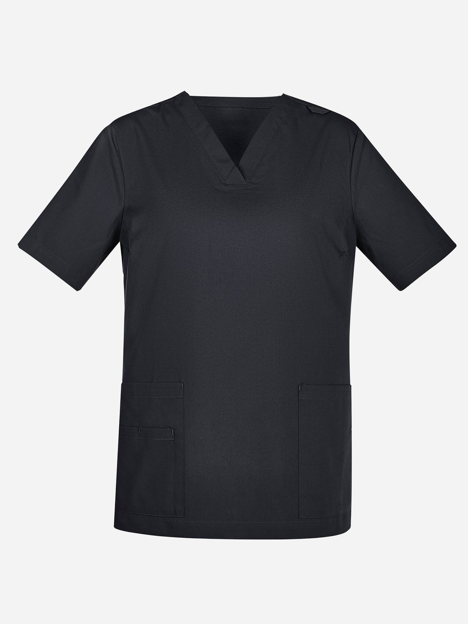 Inaura CST141LS Tokyo Womens Scrub Top in Charcoal