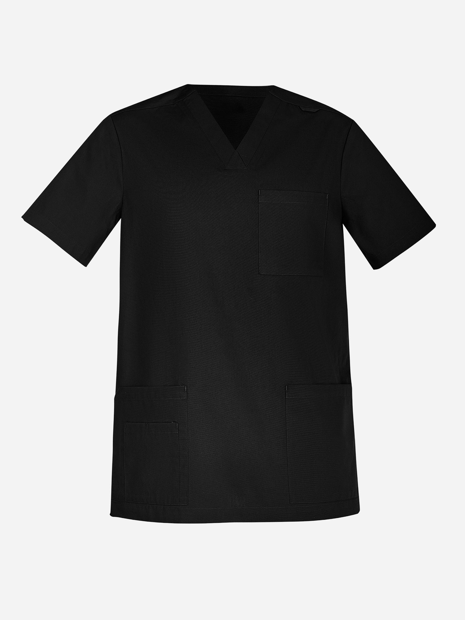 Inaura CST141MS Tokyo Mens Scrub Top in Black