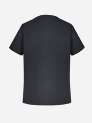 Inaura CST141MS Tokyo Mens Scrub Top in Charcoal - back view