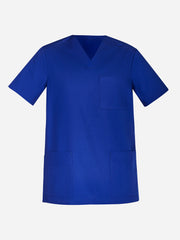 Inaura CST141MS Tokyo Mens Scrub Top in Royal